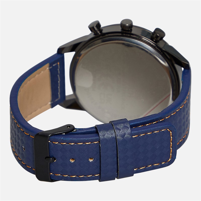 Crosshatch Mens Quartz Analogue Watch Blue