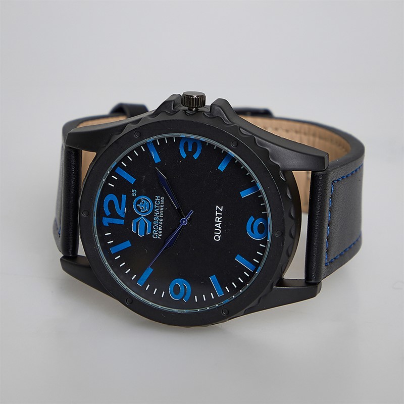 Crosshatch Mens Quartz Analogue Watch Gun