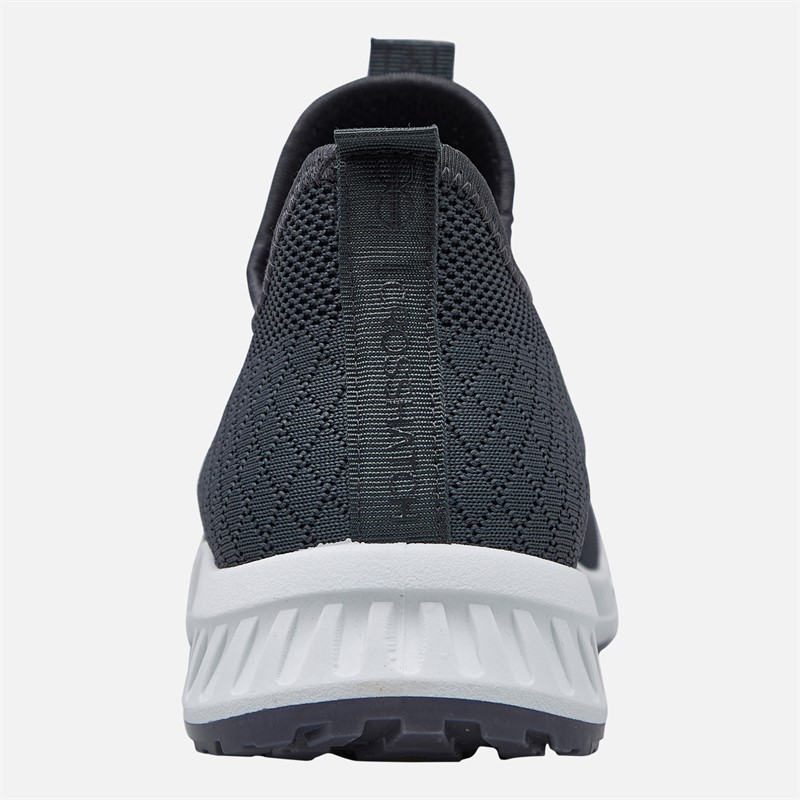 Crosshatch Mens Antioch Trainers Grey