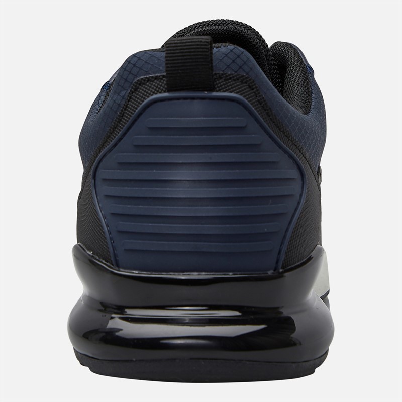 Crosshatch Mens Smitlay II Trainers Navy/Black