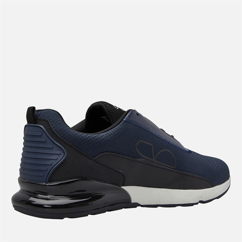 Crosshatch Mens Smitlay II Trainers Navy/Black