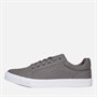 Crosshatch Mens Huseby Canvas Pumps Charcoal