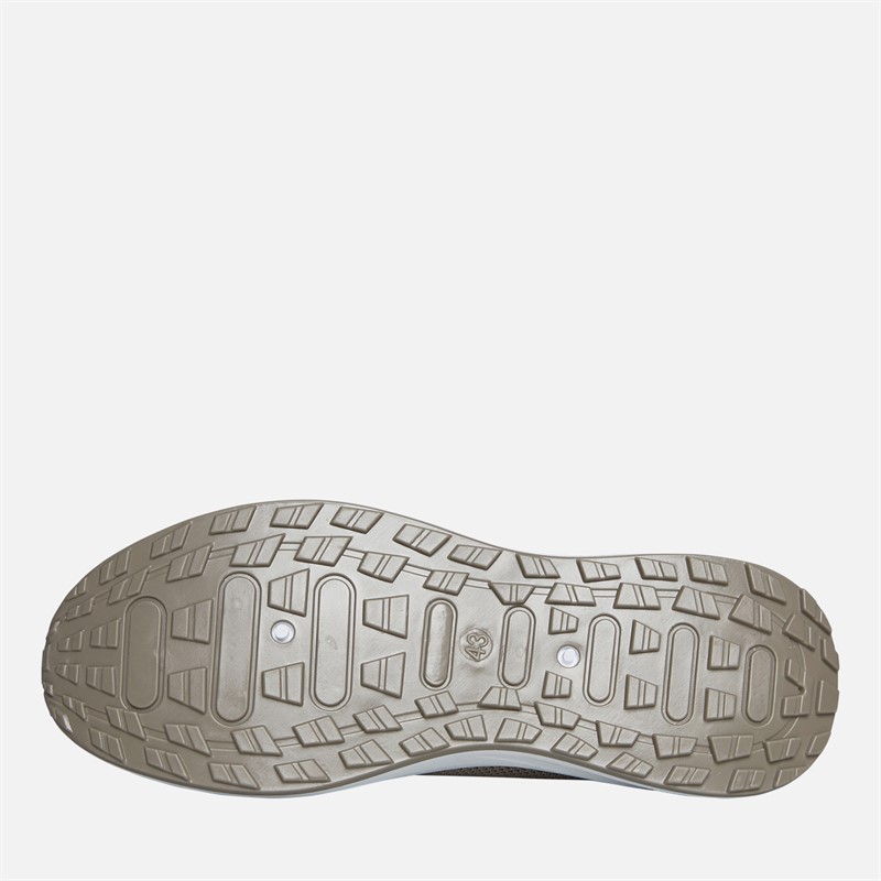 Crosshatch Mens Antioch Trainers Stone