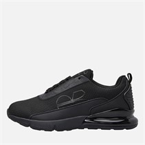 Crosshatch Junior Boys Smitlay II Trainers Black Mono