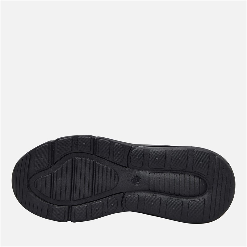 Crosshatch Junior Boys Smitlay II Trainers Black Mono