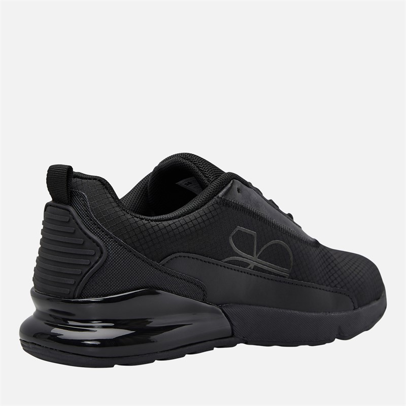 Crosshatch Junior Boys Smitlay II Trainers Black Mono