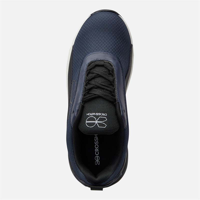 Crosshatch Junior Boys Smitlay II Trainers Navy/Black