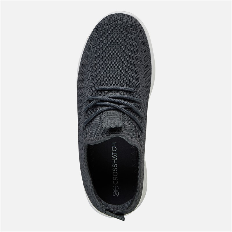 Crosshatch Junior Boys Antioch Trainers Grey