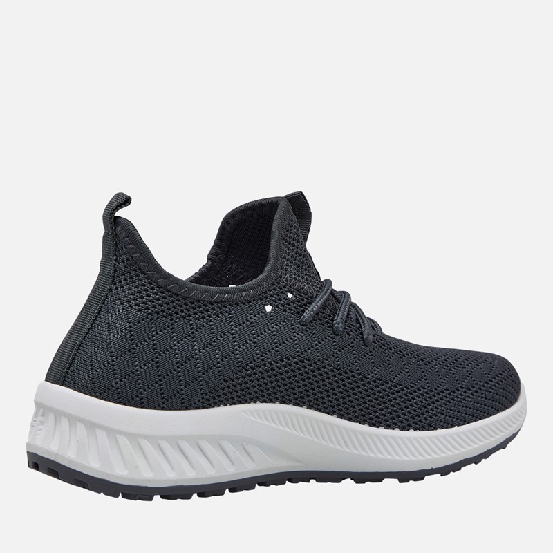 Crosshatch Junior Boys Antioch Trainers Grey