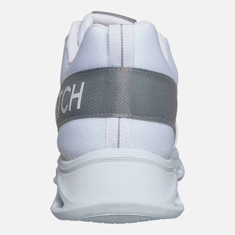 Crosshatch Junior Boys Jesmond Trainers White
