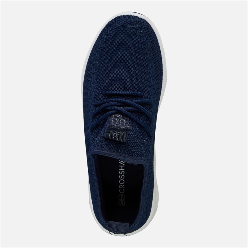 Crosshatch Junior Boys Antioch Trainers Navy