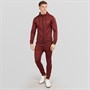 Crosshatch Mens Beswick Tracksuit Burgundy