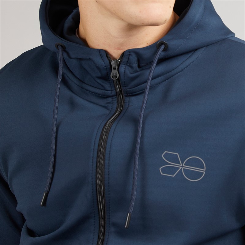 Crosshatch Mens Beswick Tracksuit Navy