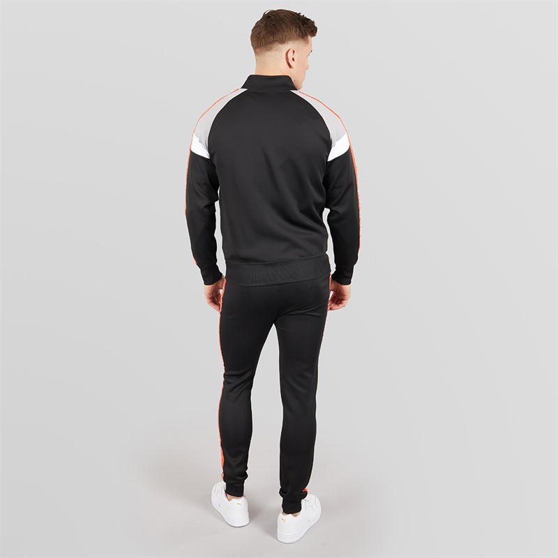Crosshatch Mens Casatrack Tracksuit Black