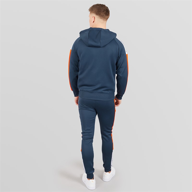 Crosshatch Mens Glotrack Tracksuit Flame