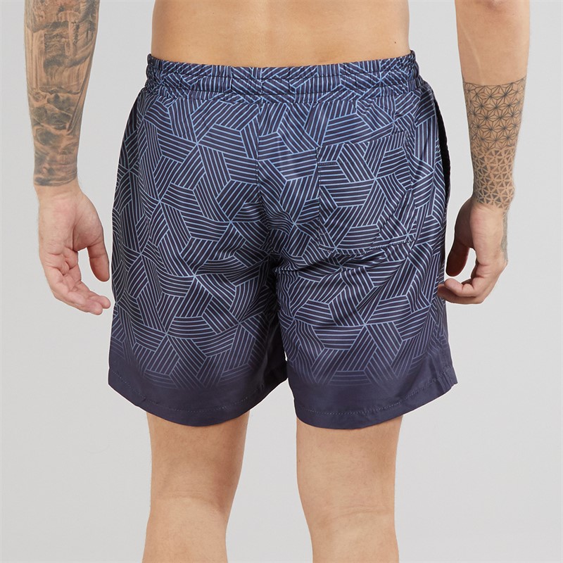 Crosshatch Mens Layotta Swim Shorts Navy