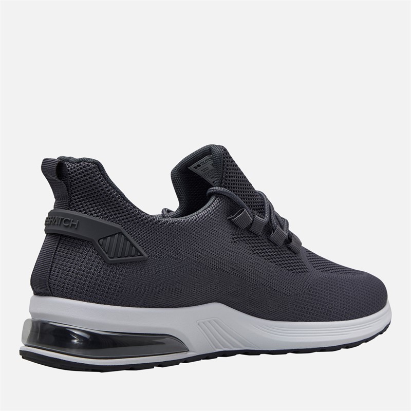 Crosshatch Mens Sandholt Trainers Grey