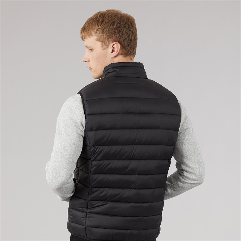 Crosshatch Mens Gattering Gilet Black