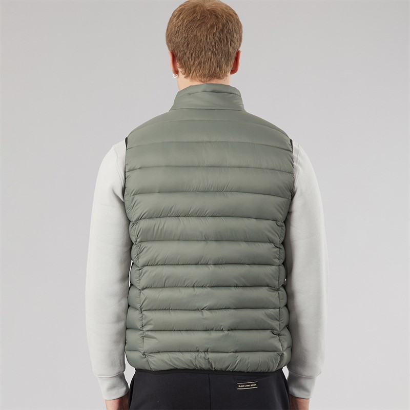 Crosshatch Mens Gattering Gilet Sage