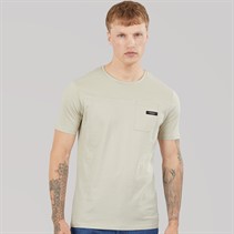 Crosshatch Mens Utilate T-Shirt Stone