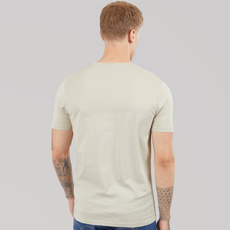Crosshatch Mens Utilate T-Shirt Stone