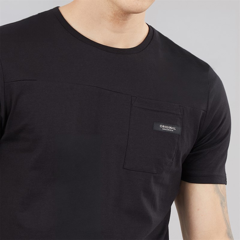 Crosshatch Mens Utilate T-Shirt Black