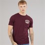 Crosshatch Mens Motocross T-Shirt Rasin