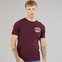 Crosshatch Mens Motocross T-Shirt Rasin