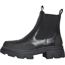 Dune Womens London Punnet Chunky Heel Chelsea Boots Black