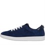 Dune Womens London Eureka Suede Trainers Navy