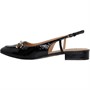 Dune Womens London Cambria Slingback Loafers Black