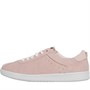 Dune Womens London Eureka Suede Trainers Pink