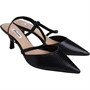 Dune Womens London Columbia Asymmetric Court Shoes Black
