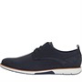 Dune Mens London Barnabey Casual Gibson Shoes Blue