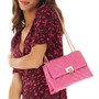 Dune Womens Small Quilted Shoulder Bag Pink