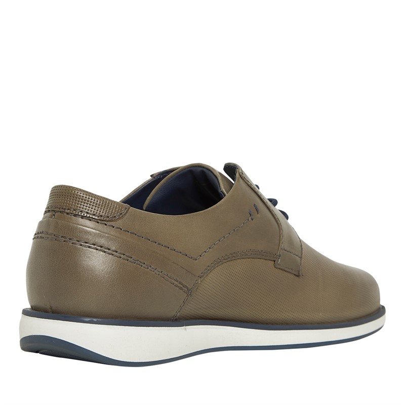 Dune Mens Bradfield Shoes Grey