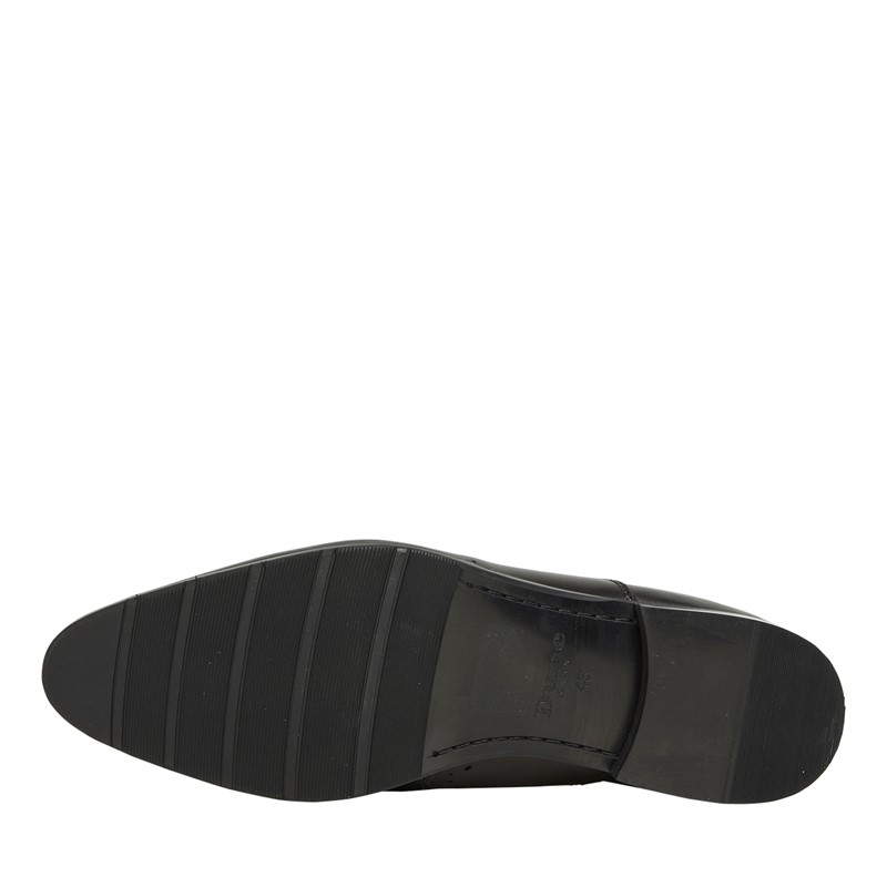 Dune Mens Sign Shoes Black