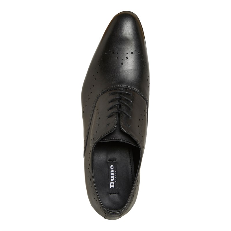 Dune Mens Sign Shoes Black