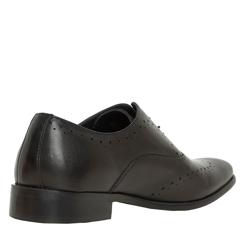 Dune Mens Sign Shoes Black