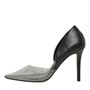 Dune Womens Aura Thin Heel Shoes Black