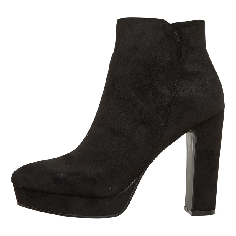 Dune ladies black ankle boots best sale