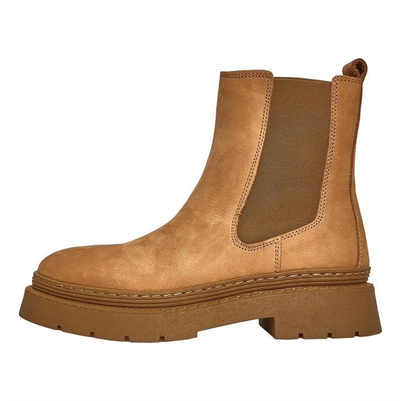 Dune Womens Photograph Chelsea Boots Camel/Nubuck