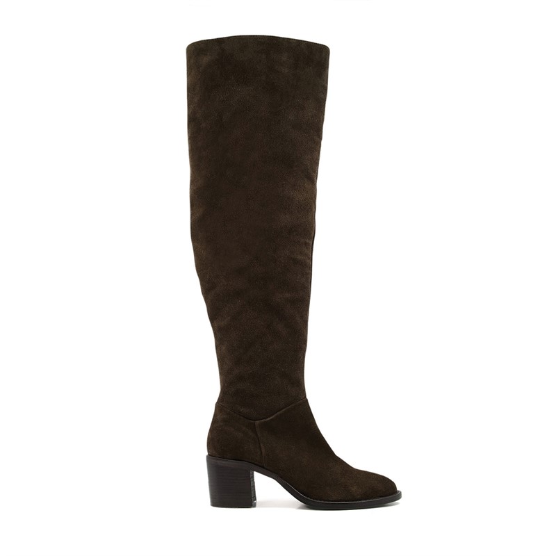 Dune thigh high boots online