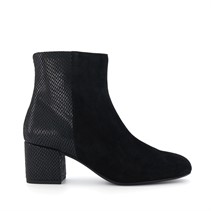 Dune Womens Pipi Heeled Ankle Boots Black