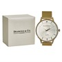 Diamond & Co Womens Dial Bracelet Watch With Genuine Diamond Gold