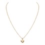 Diamond & Co Womens Necklace With Genuine Diamond Gold