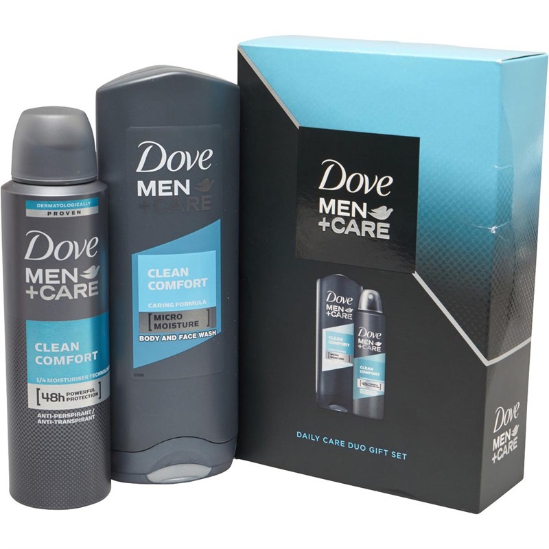 Buy Dove Mens + Care Duo Gift Set Two Piece Set Multi