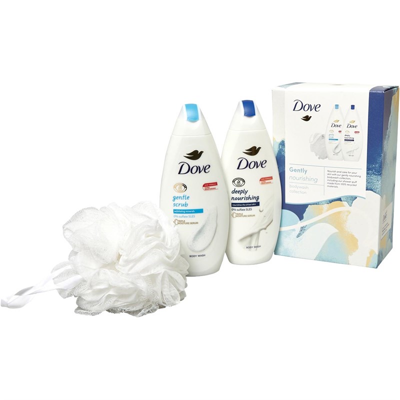 Dove Womens Gently Nourishing Duo Set Three Piece Multi