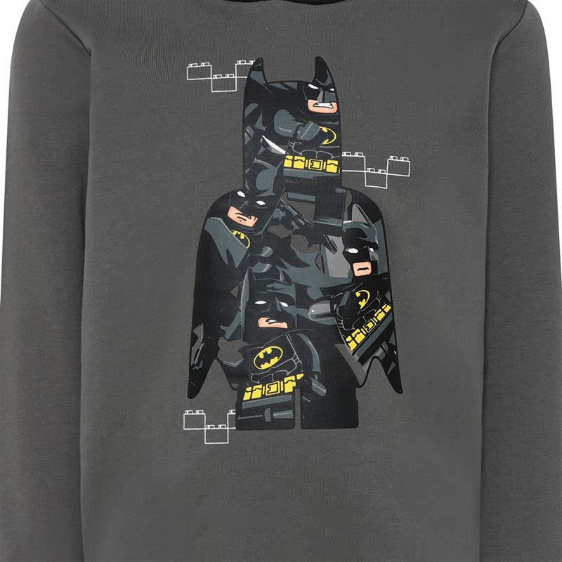 LEGO Chłopięce Bluzy z kapturami Odcienie szarości