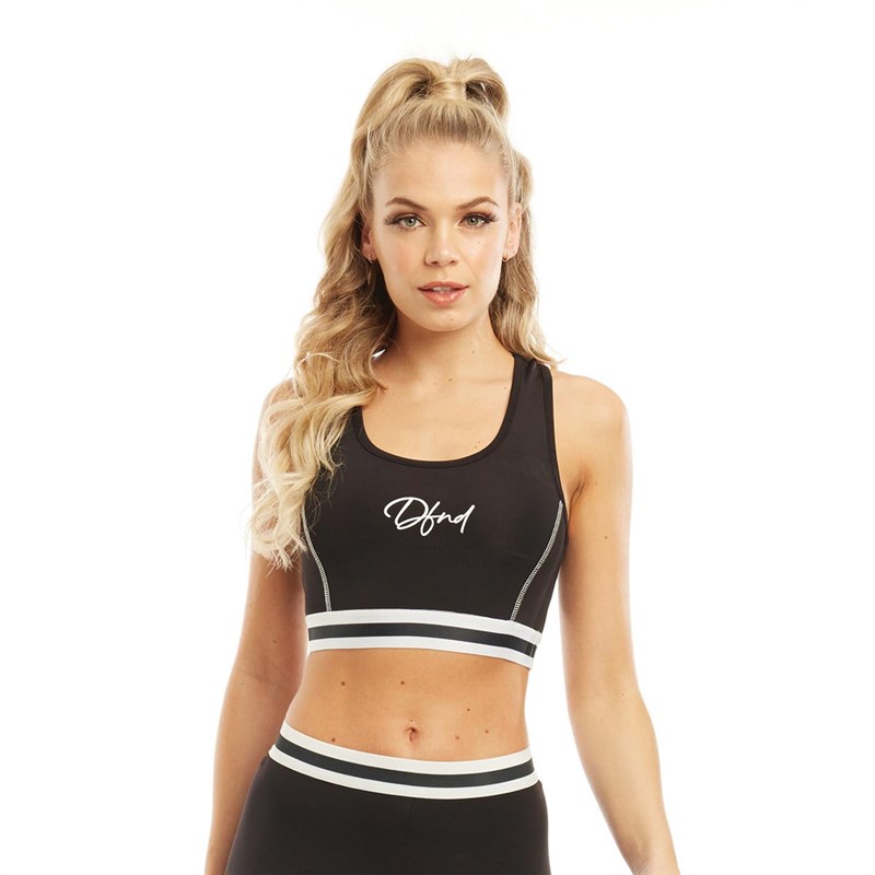 Image of DFND London Womens Merit Bralet Black